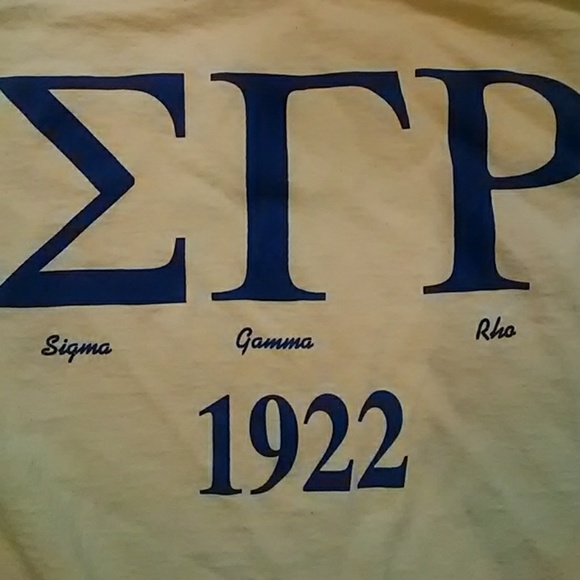 Women's Sigma Gamma Rho Sorority Tee - Picture 2 of 4